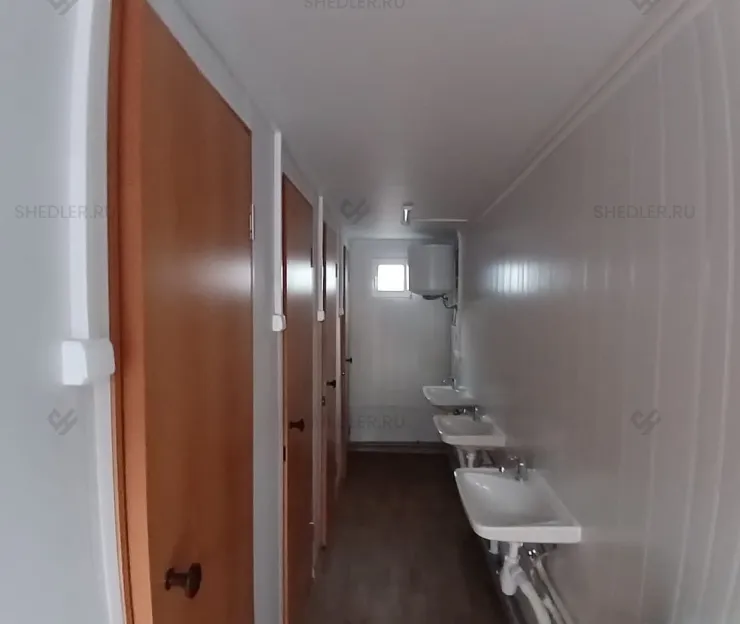 Сантехнический БКСП с чашами Генуя и раковинами в г. Великий Новгород с раковинами