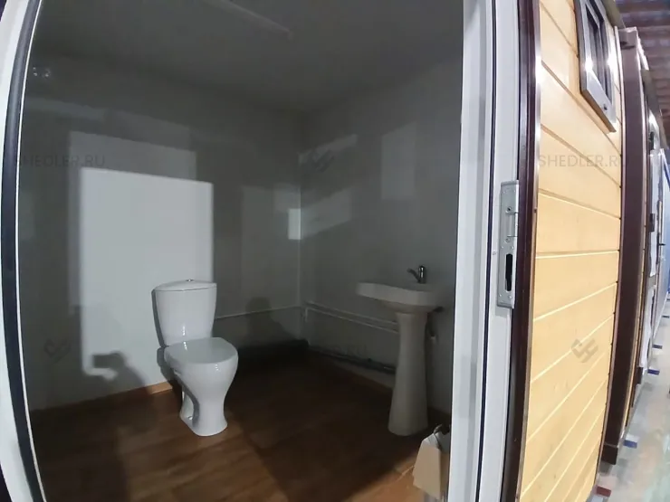 Сантехнический блок-контейнер Shedler БК-013 в Тульской области