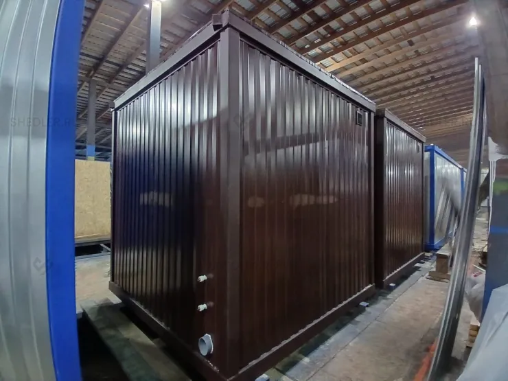 Сантехнический блок-контейнер Шедлер БК-013 с туалетом