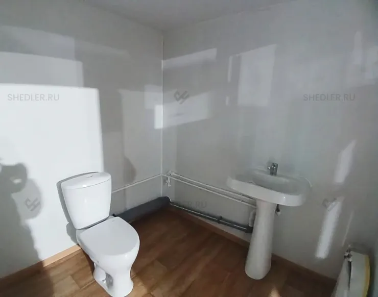 Сантехнический блок-контейнер Шедлер БК-013 с туалетом внутри