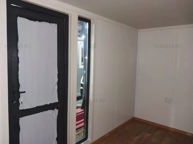 Блок контейнер БКСП-00 Shedler из сэндвич-панелей в городе Зеленоград, Московская область внутри