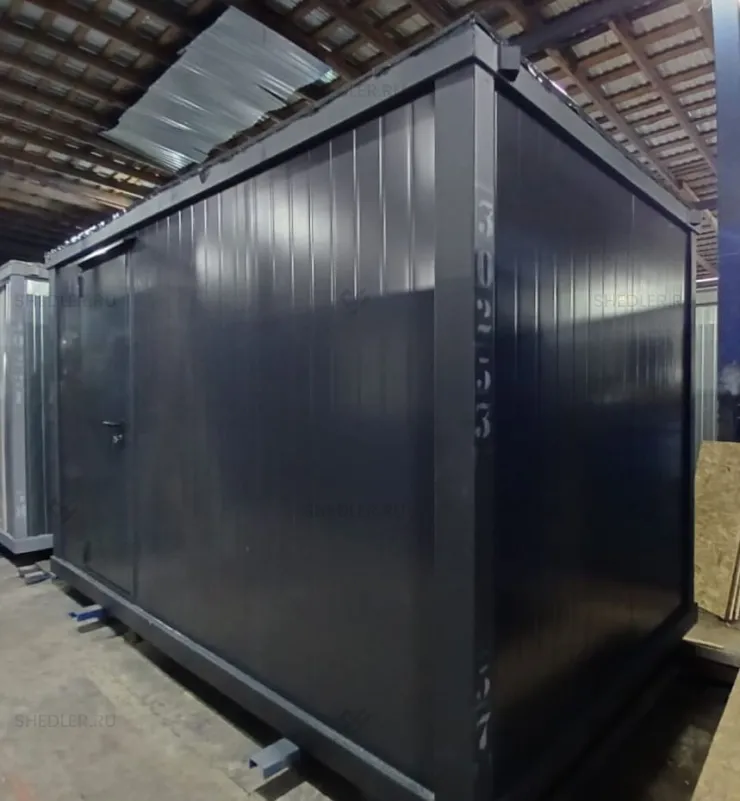 Блок контейнер БКСП-00 из сэндвич-панелей в г. Зеленоград, Московская область