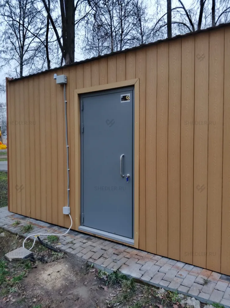 Модульный туалет сетевой МГН в г. Пушкино, МО