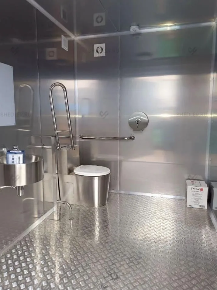 Модульный туалет Шедлер сетевой МГН в городе Пушкино