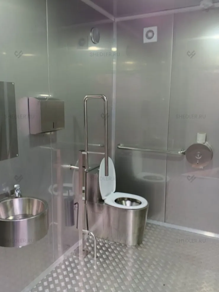 Модульный туалет сетевой МГН в Московской области