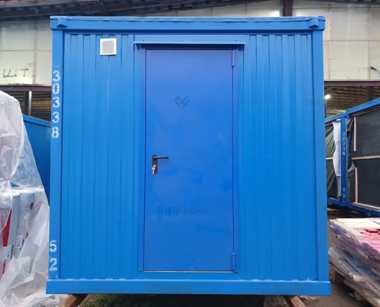 Модульное здание сушилки для заказчика