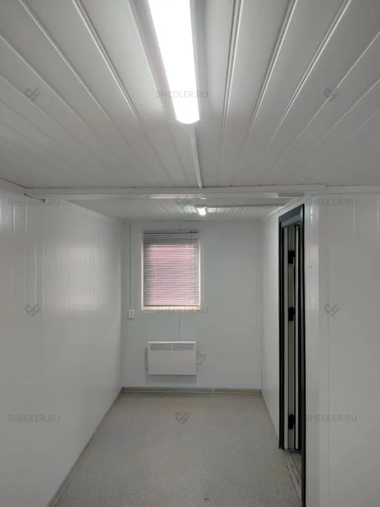 Модульное здание Шедлер на основе БКСП-00 из сэндвич-панелей в селе Лайково, Московская область