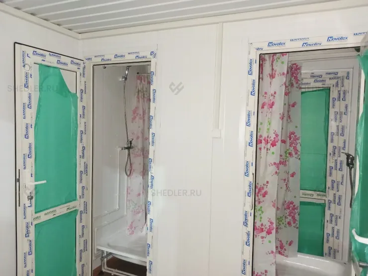 Внутренняя отделка душевой