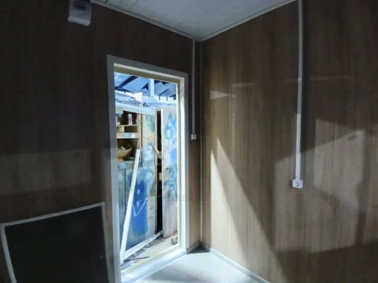 Отделка здания проходной