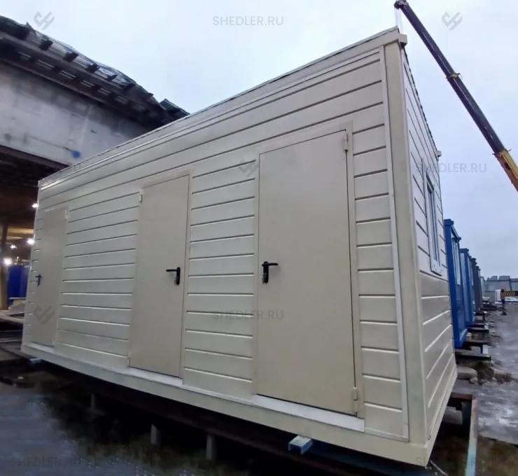 Блок-контейнер проходная для заказчика