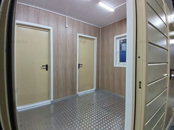 Внутренняя отделка блок-контейнера