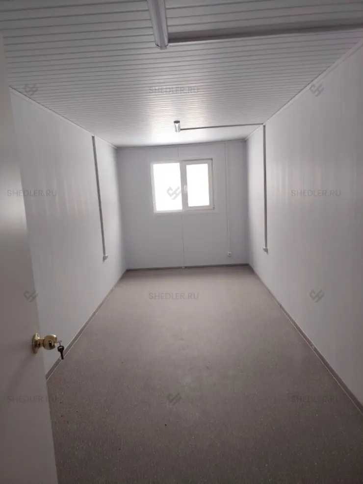 Жилая комната в модульном здании SHEDLER