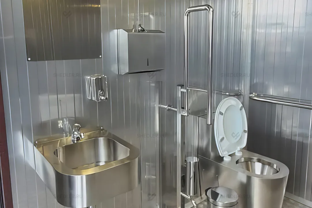 Оборудование модульного туалета SHEDLER
